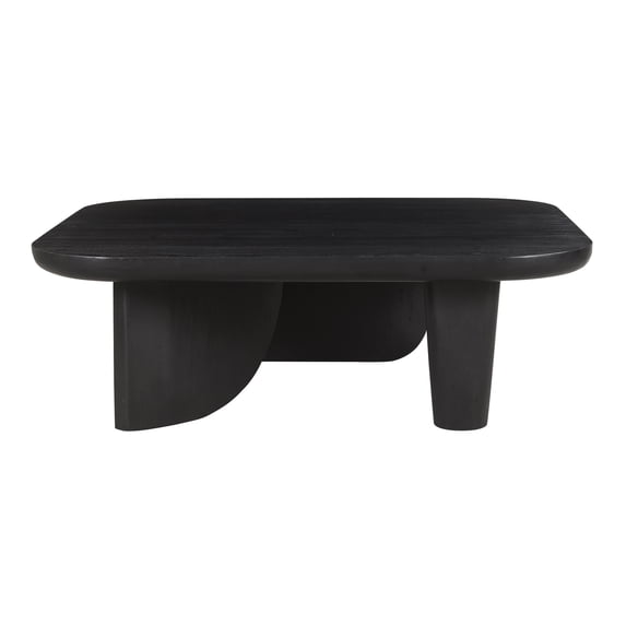 Moe's Home Collection Evelyn Accent Table Ashen Grey Matrix Marble Stone