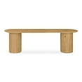 thumbnail image 1 of Moe's Home Collection Everett Solid Wood 2-Drawers Coffee Table in Dark Brown, 1 of 4