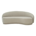 thumbnail image 1 of Moe's Home Collection Excelsior Sofa Shiitake Beige Fabric Sofas, 1 of 6