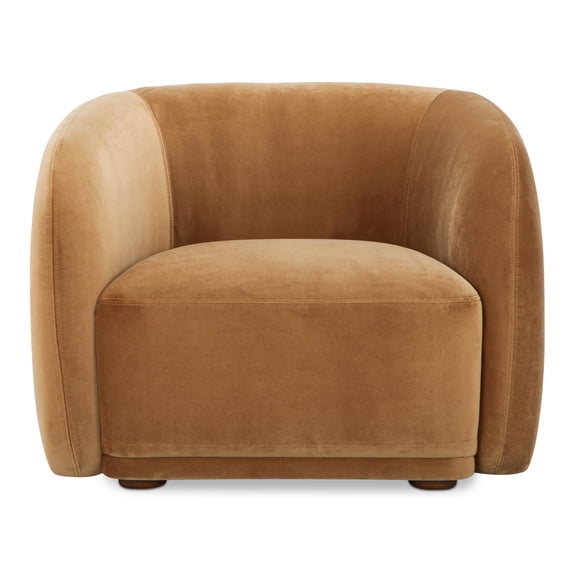 Moe's Home Collection Faye Occasional Chair Fabric Brown