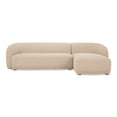 thumbnail image 1 of Moe's Home Collection Faye Sectional Fabric Beige, 1 of 8