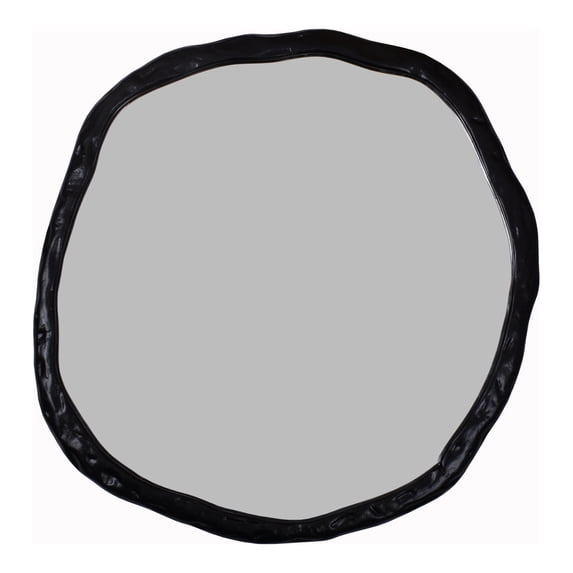 Moe's Home Collection Foundry Mirror Large Black