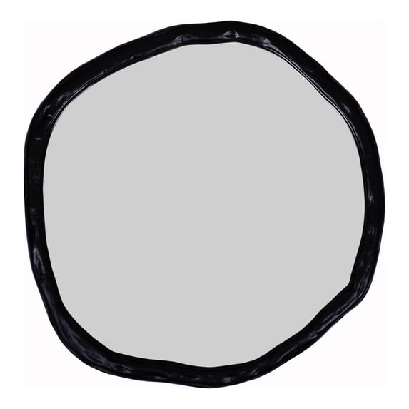Moe's Home Collection Foundry Mirror Small Black