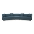 thumbnail image 1 of Moe's Home Collection Fraser Modular Sectional Fabric Blue, 1 of 4