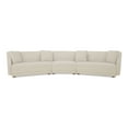 thumbnail image 1 of Moe's Home Collection Fraser Modular Sofa Fabric White, 1 of 4