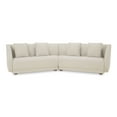 thumbnail image 1 of Moe's Home Collection Fraser Modular Sofa Fabric White, 1 of 5
