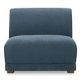 thumbnail image 1 of Moe's Home Collection Fraser Slipper Chair Fabric Blue, 1 of 7