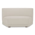thumbnail image 1 of Moe's Home Collection Fraser Slipper Chair Fabric White, 1 of 7