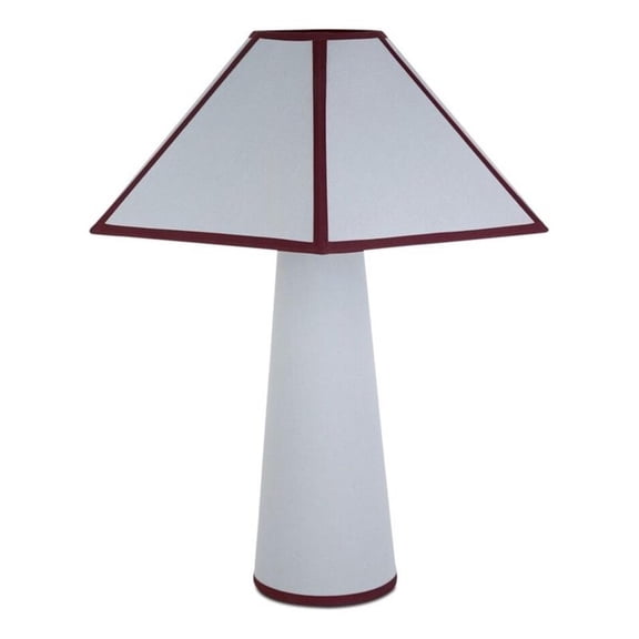 Moe's Home Collection Gigi Table Lamps Fabric Blue