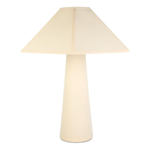 Moe's Home Collection Gigi Table Lamps Fabric White