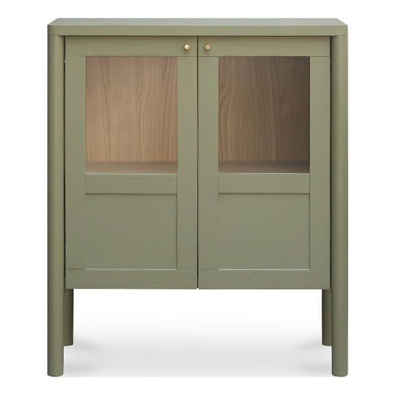 Moe's Home Collection Hannah Wood Cabinet in Green
