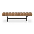 thumbnail image 1 of Moe's Home Collection Harrison Bench Leather Ottomans Stools & Benches, 1 of 4