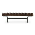 thumbnail image 1 of Moe's Home Collection Harrison Bench Leather Ottomans Stools & Benches, 1 of 4