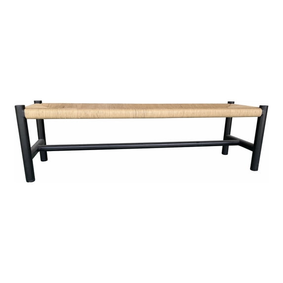 Moe's Home Collection Hawthorn Bench Large Black