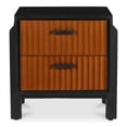 thumbnail image 1 of Moe's Home Collection Hayden Wood Nightstand Deep in Brown, 1 of 5
