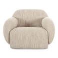 thumbnail image 1 of Moe's Home Collection Hazel Lounge Chair Off White Fabric Chairs, 1 of 6
