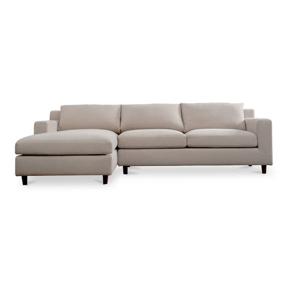 Moe's Home Collection Hutton Sectional Fabric Beige