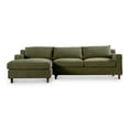 thumbnail image 1 of Moe's Home Collection Hutton Sectional Fabric Green, 1 of 9