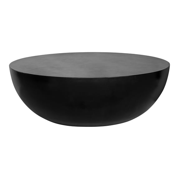 Moe's Home Collection Insitu Coffee Table-Color:Black,Material:Concrete