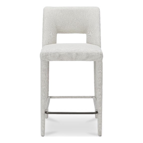 Moe's Home Collection Joyce Counter Stools Fabric Beige