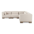 thumbnail image 1 of Moe's Home Collection June Modular Sectional Fabric Beige, 1 of 6
