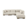 thumbnail image 1 of Moe's Home Collection June Modular Sectional Fabric Beige, 1 of 6