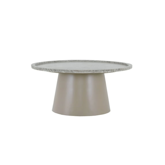 Moe's Home Collection Kimberley Coffee Table Stone White
