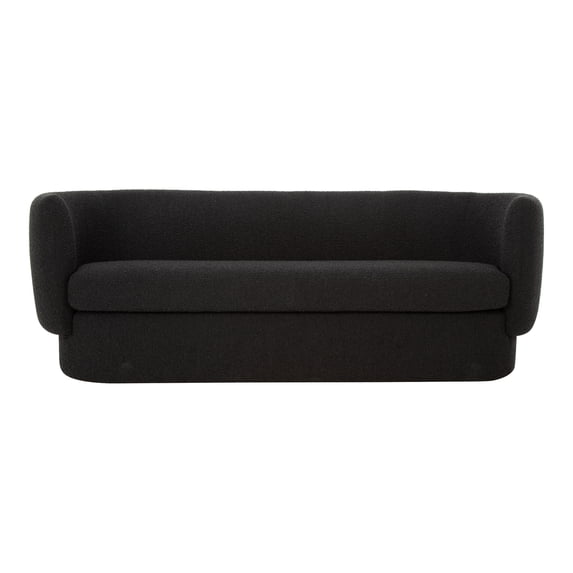 Moe's Home Collection Koba Sofa Maya Black Fabric Sofas