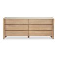 thumbnail image 1 of Moe's Home Collection Lane 6 Drawer Dresser Natural, 1 of 10