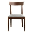 thumbnail image 1 of Moe's Home Collection Leone Dining Chair Walnut Set Of Two, 1 of 5