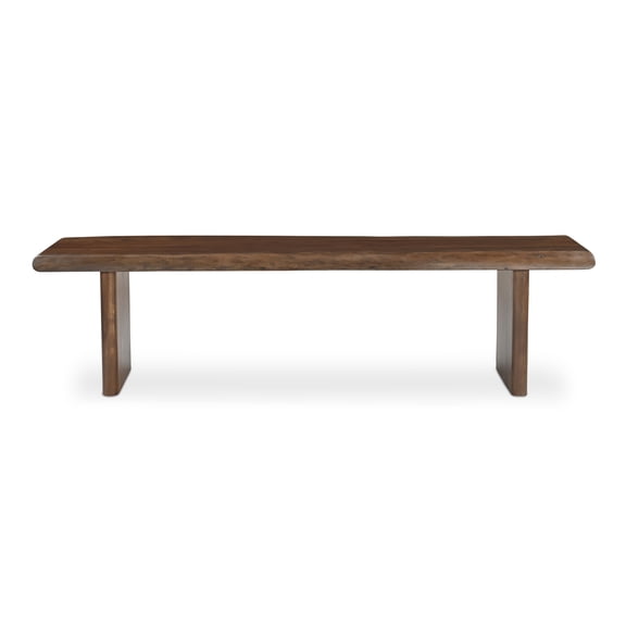 Moe's Home Collection Lila Wood Dining Bench in Brown