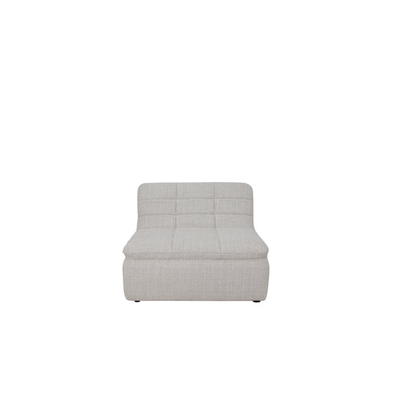 Moe's Home Collection Lino Slipper Chair Fabric Beige