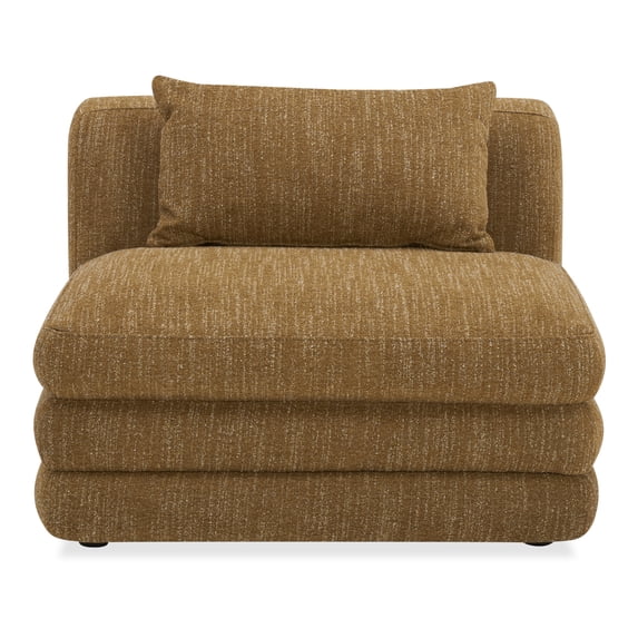 Moe's Home Collection Lowtide Slipper Chair Amber Glow