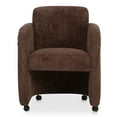 thumbnail image 1 of Moe's Home Collection MESTO Fabric Dining Chair Brown Color, 1 of 6