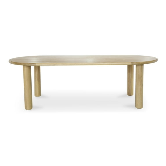 Moe's Home Collection MILO Wood Dining Table Natural Color