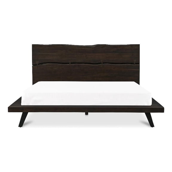 Moe's Home Collection Madagascar Beds Wood Brown