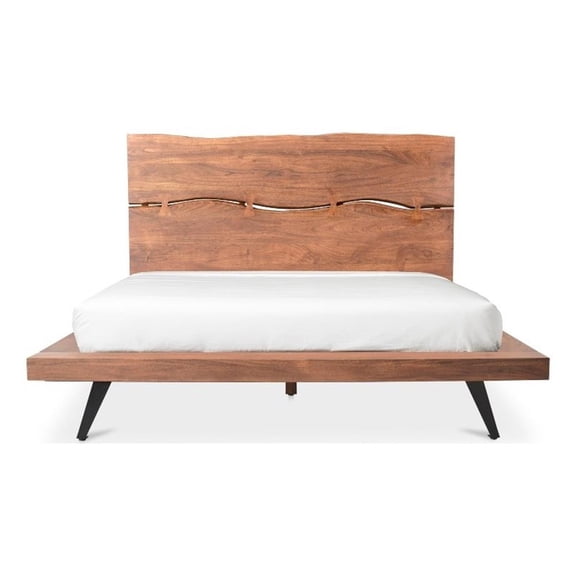 Moe's Home Collection Madagascar Platform Bed Queen
