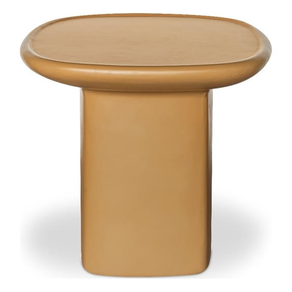 Moe's Home Collection Manon Outdoor Table Concrete Yellow