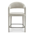 thumbnail image 1 of Moe's Home Collection Martens Counter Stool Fabric Beige, 1 of 7