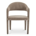 thumbnail image 1 of Moe's Home Collection Martens Dining Chair Fabric Brown, 1 of 8