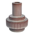 thumbnail image 1 of Moe's Home Collection Maud Stoneware Candle Holder Large Ceramic, 1 of 3