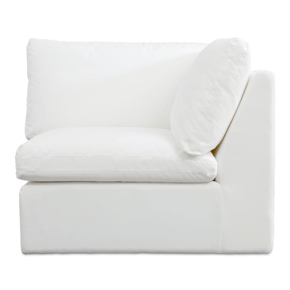 Moe's Home Collection Miles Outdoor Chair Fabric White