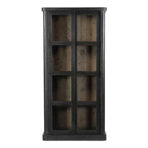 Moe's Home Collection Mona Cabinet Wood Black