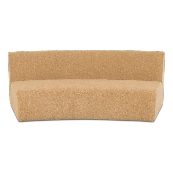 Moe's Home Collection Naomi Modular Sofa Fabric Yellow