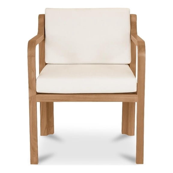 Moe's Home Collection Nellie Dining chair Wood White
