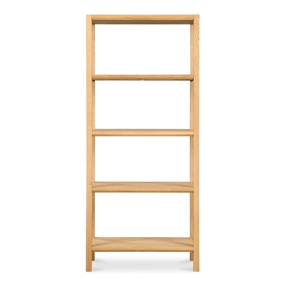 Moe's Home Collection Nolan Bookshelf Wood Natural