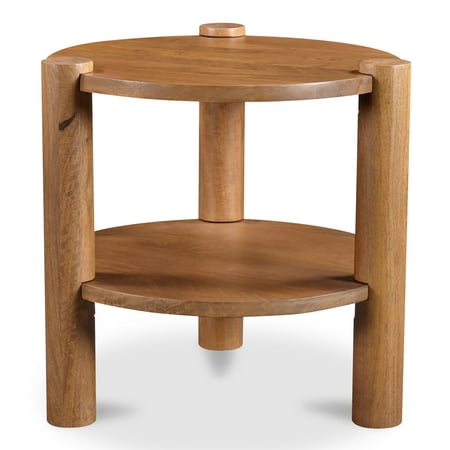 Moe's Home Collection Olsen Wood Accent Table Brown Color