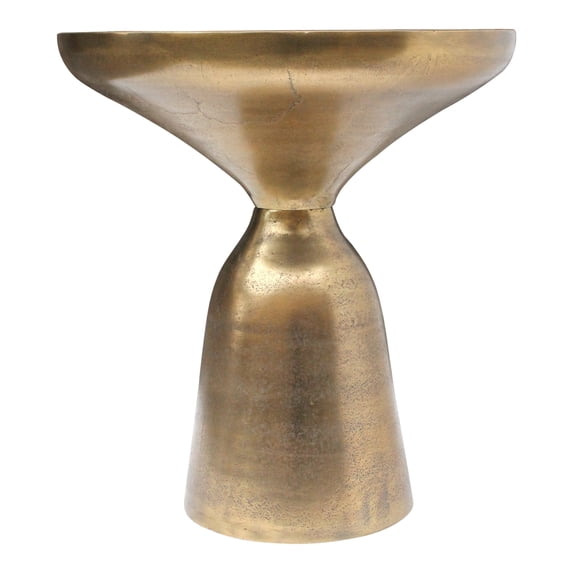 Moe's Home Collection Oracle Accent Table Large Antique Brass