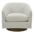 thumbnail image 1 of Moe's Home Collection Oscy Accent chair Fabric White, 1 of 13