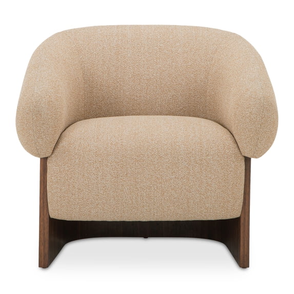 Moe's Home Collection Otto Accent Chair Fabric Brown